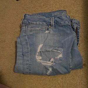 Ripped American Eagle jeans size 18 regular